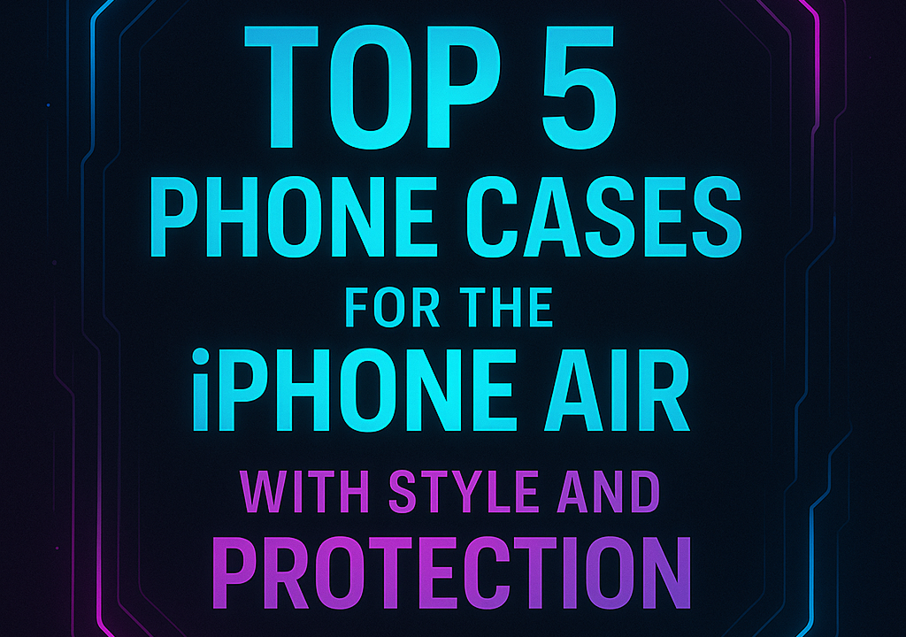 Five Best Selling Cases for the iPhone Air With Style and Protection