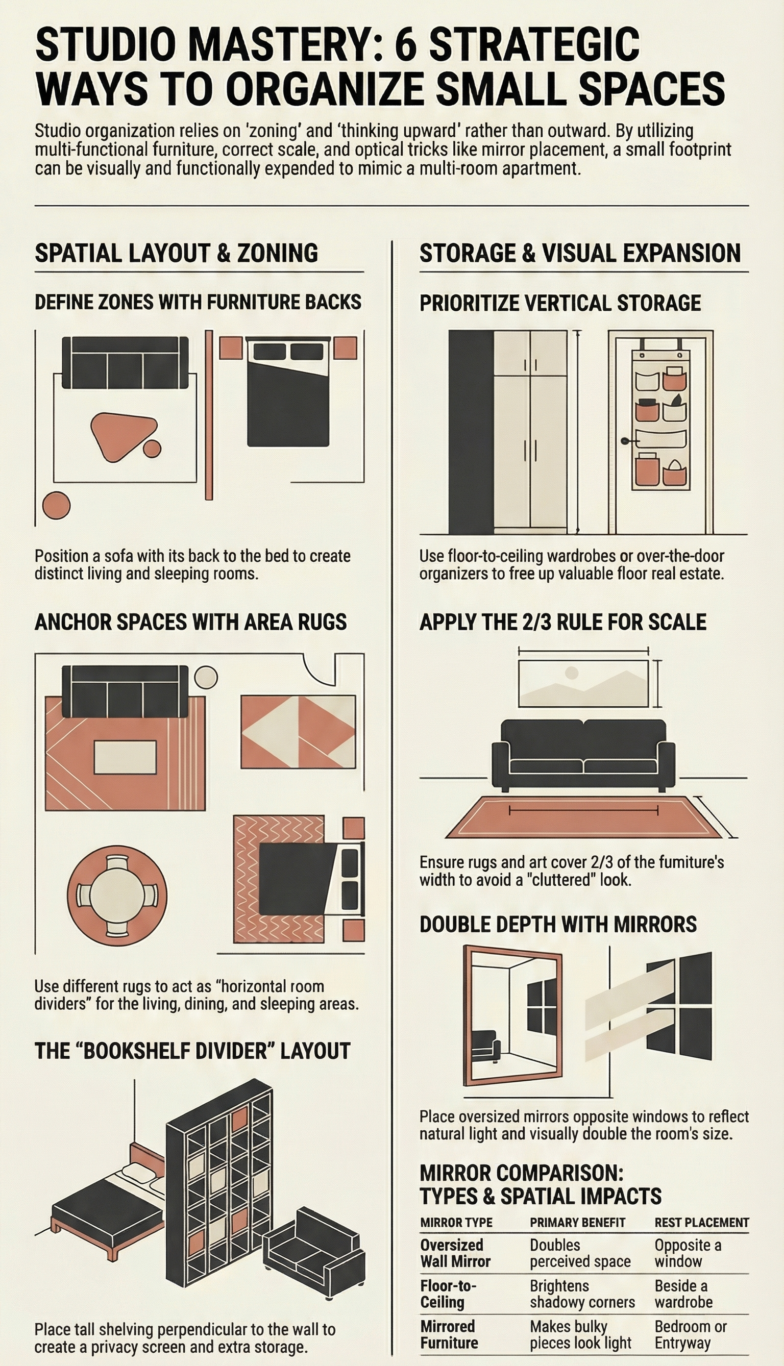 Studio Apartment Organization Ideas: 6 Ways to Make a Small Space Feel Like Home